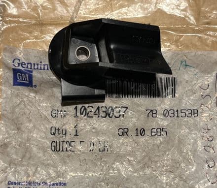 1993-1996 C4 Corvette,Door Window GUIDEFront Left ,GM 10243037, vg used