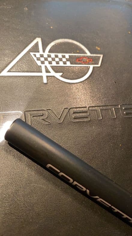 1993 GM OEM 1993 Corvette Owner's Manual in leather case OM-93