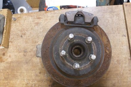 1997-04 Brake Assembly,Rear Right,GM 10237239,Used