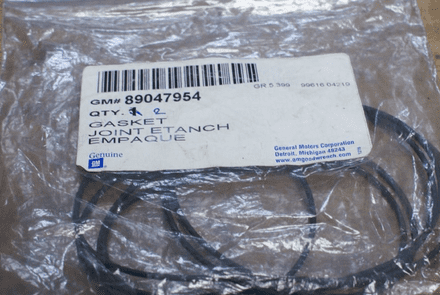 1997-04 Rear Differential Front Cover Gasket O-Ring,GM 89047954,