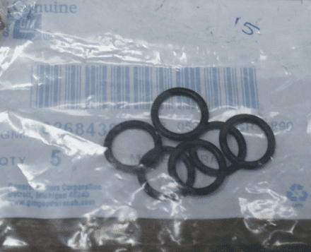1997-2000 Corvette C5,Tyre Pressure Monitor Valve O-Ring Seal, GM 10268438 New