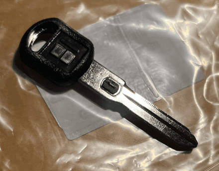 1997-2004 #06 Corvette C5 Double Sided VATS Key Code 6, 1.47 Ω Strattec 596776, New