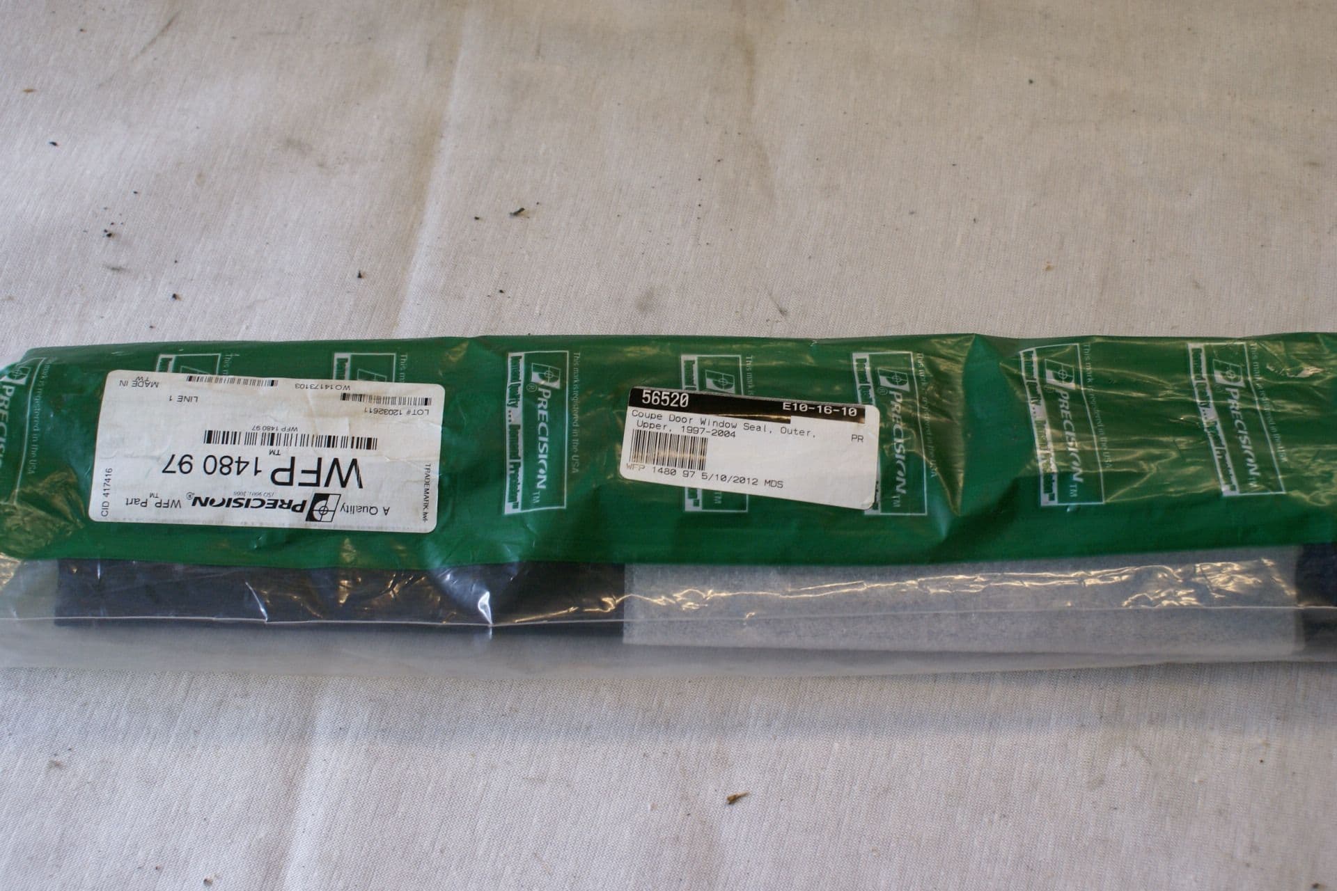 19972004 C5 Corvette Door Window Seal Set Outer & Upper New