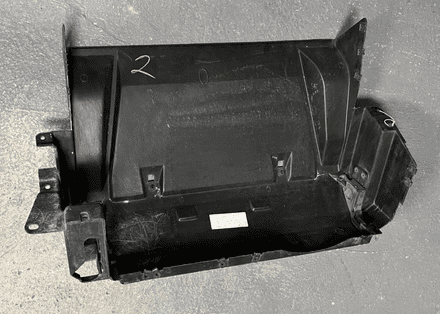 1997-2004 GM 10219095 C5 Radiator Support Lower Shield,Used fair