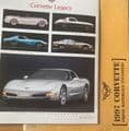1997 C5 14-page  Corvette Launch Press-Only full colour brochure B97PR