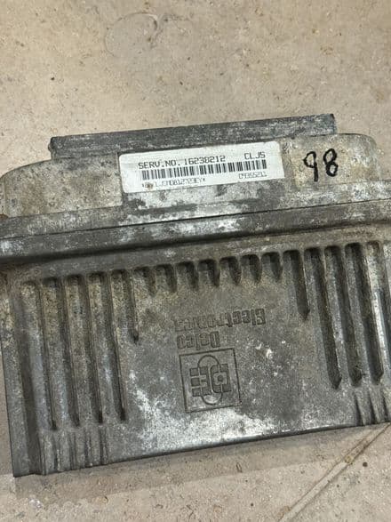 1998- C5 Corvette,Powertrain Control Module (PCM,ECM),GM 16238212  used