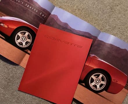 1998 Corvette C5 Original Sales Brochure B98
