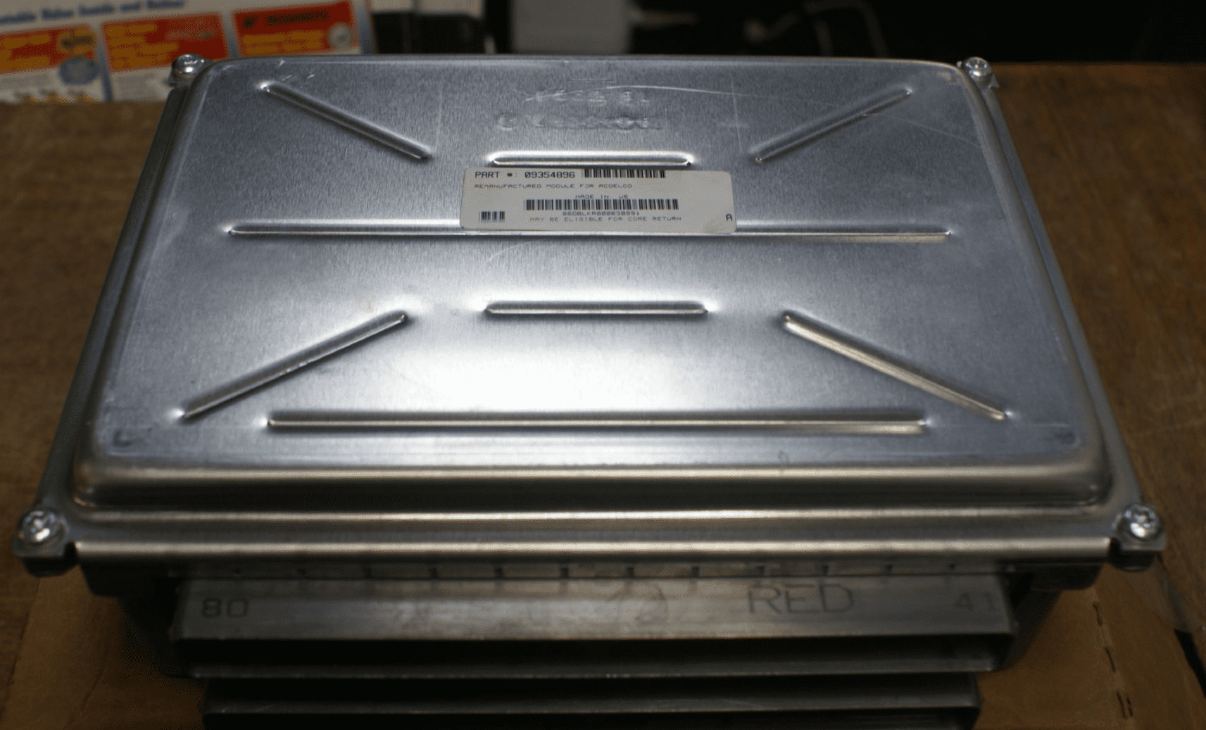 1999-2000 C5 Corvette Powertrain Control Module PCM ECM GM 9354896 New