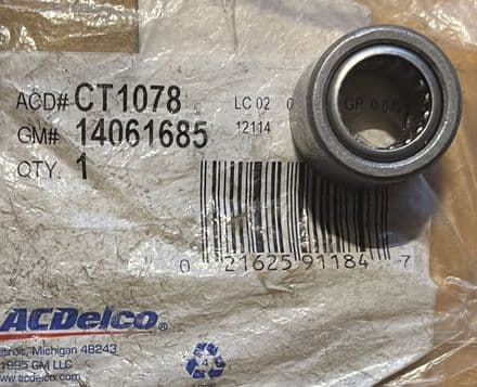 2000-04 Corvette C5 Clutch roller Pilot Spigot Bearing, GM 14061685, New