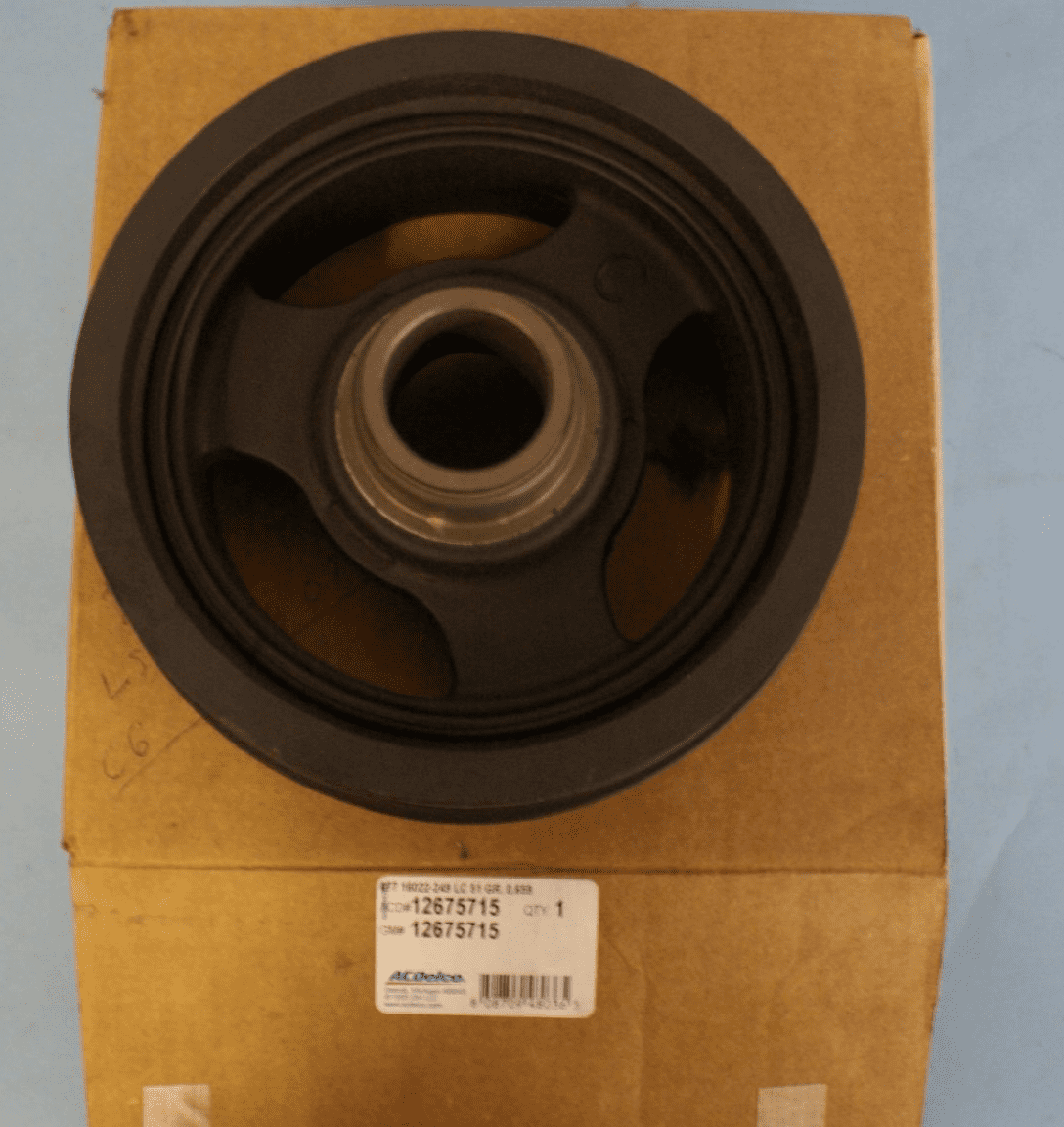 20052009 Corvette C6 GM12675715 Harmonic Balancer/Pulley New