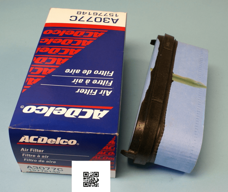 2008-2013 C6 Corvette GM 15776148 Air filter AC Delco, A3077C, New In Box