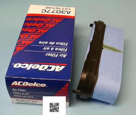 2008-2013 C6 Corvette GM 15776148 Air filter AC Delco, A3077C, New In Box