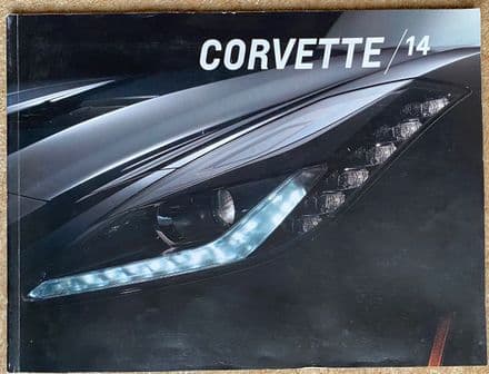 2014 C7 40-page Corvette full colour brochure B14