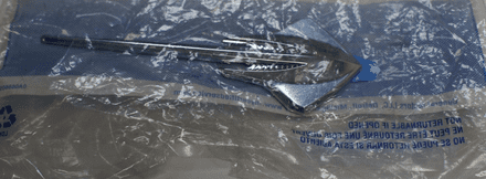 2014 > Corvette C7,Front Fender Chrome Stingray Emblem,New