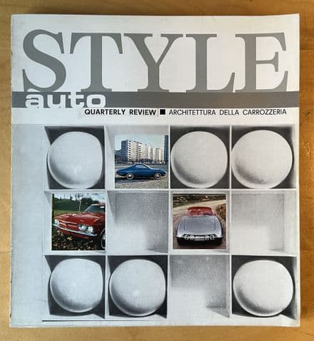 Style Auto No 5 Winter 1964 Giulia GT Fissore Elva Ghia Valiant Abarth 1000 Barracuda Corvair Corsa