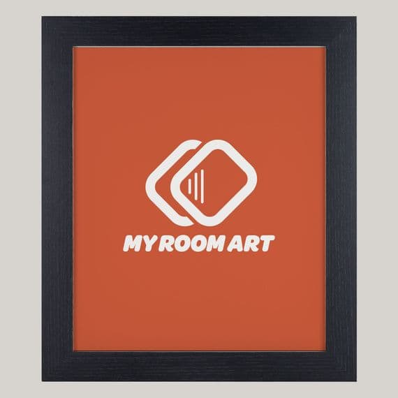 Black Picture Frames - 30mm | MyRoomArt Framing