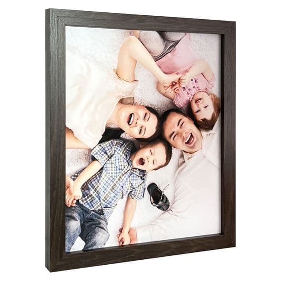 Dark Brown Thin Frame - 20mm x 25mm