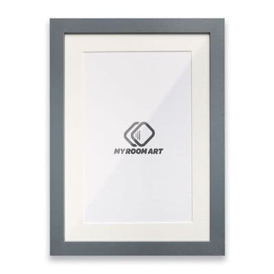 Dark Grey Open Grain Wood Frames (4530) - 21mm x 22mm