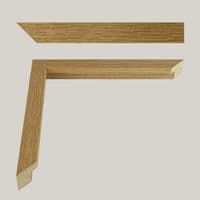 Oak Thin Trade Picture Frames | UK made | Pack of 10