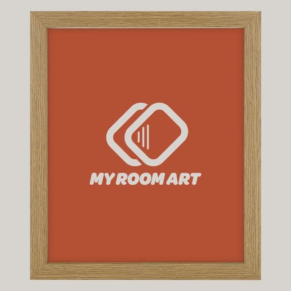 Oak Thin Trade Picture Frames | UK made | Pack of 10