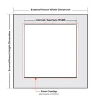 Square Mounts Only  - Custom Artwork Sizes