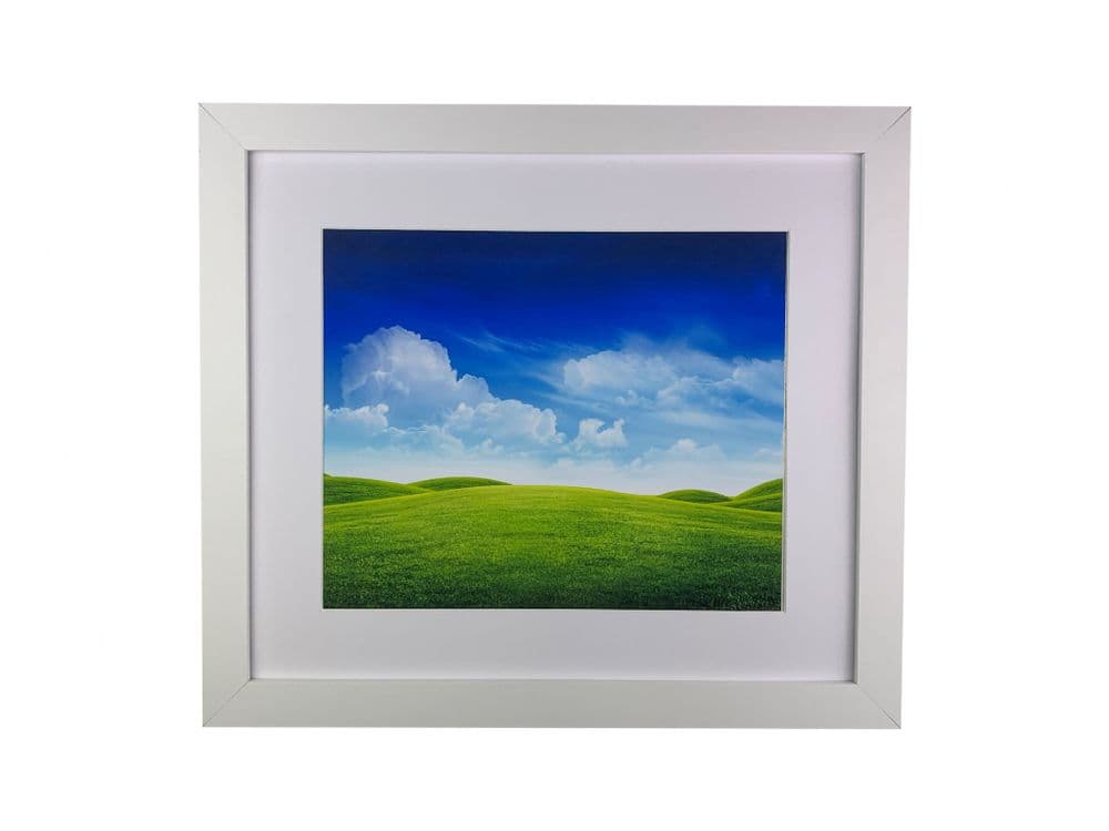 White Frame with Mount MyRoomArt Framing
