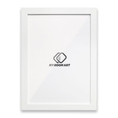 White Open Grain Wood Frames (4530) - 21mm x 22mm