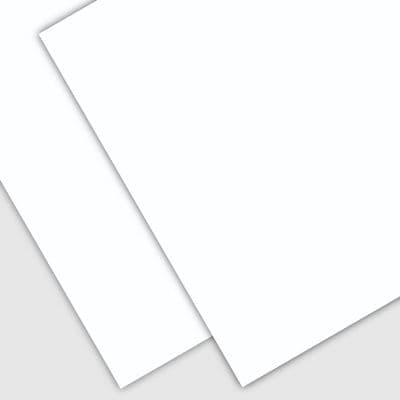 White Picture Mount Backing