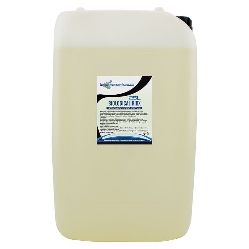 Biological BIOX ultrasonic cleaning fluid for diving apparatus (25 litre)