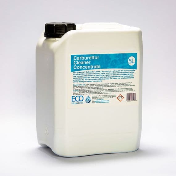 Eco Ultrasonic carburettor cleaner  (5 litre) - 10:1