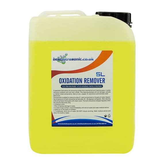 Oxidation and rust remover Ultrasonic Cleaning Solution (5 Litre)