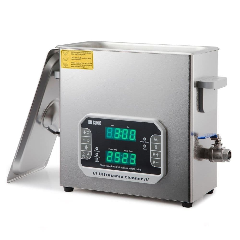 DK SONIC Industriële Ultrasoon Reiniger 3L, 120W | Professionele Juweel Reiniger met Gecodeerde Timer, Verwarming & Mandje | Multifunctioneel voor Juweel, Brillen, Kettingen, Horloges DK SONIC Industriële Ultrasoon Reiniger 3L, 120W | Professionele Juweel Reiniger met Gecodeerde Timer, Verwarming & Mandje | Multifunctioneel voor Juweel, Brillen, Kettingen, Horloges