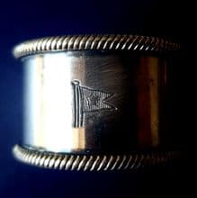 1st Class Silver Napkin Ring