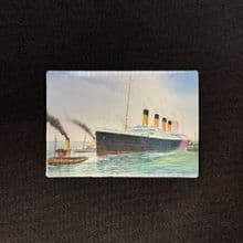 3D Titanic at Sea Fridge Magnet