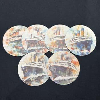 Assorted Titanic Coasters