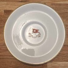 Beautiful White Star Line Bouillon Saucer
