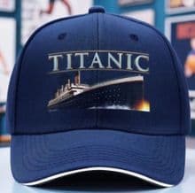 Blue Titanic Baseball Cap