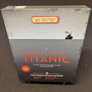 Dinner on the R.M.S. Titanic  Classic Dining Moments Party Kit