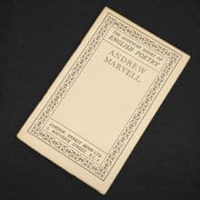 Eleanor Smith Poetry Book - Andrew Marvell