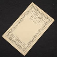 Eleanor Smith Poetry Book - Edward Thomas
