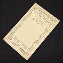 Eleanor Smith Poetry Book - Gilbert Murray