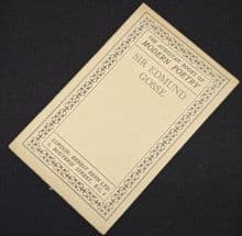 Eleanor Smith Poetry Book - Sir Edmund Gosse