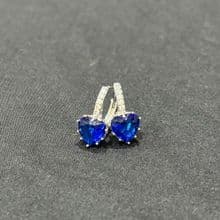 Fashion Heart of The Ocean Earrings Light Blue