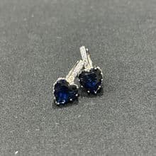 Fashion Heart of The Ocean Earrings / S925