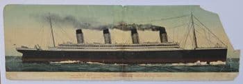 Genuine/Original Titanic Crew Postcard