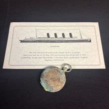 Lusitania - Wreck Recovered Pocket Watch Case