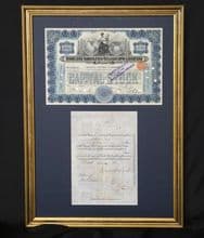 Marconi Wireless Telegraph Company 1913 Share Certificate