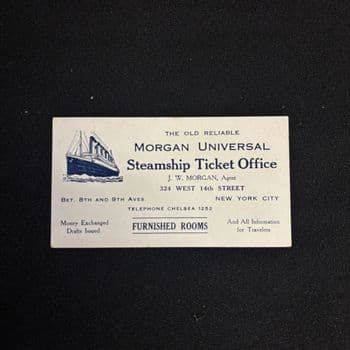 Original Business Card       ( Olympic )