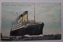 Original postcard of RMS DORIC
