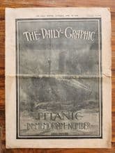 Original/Rare 'Daily Graphic' 20th April 1912